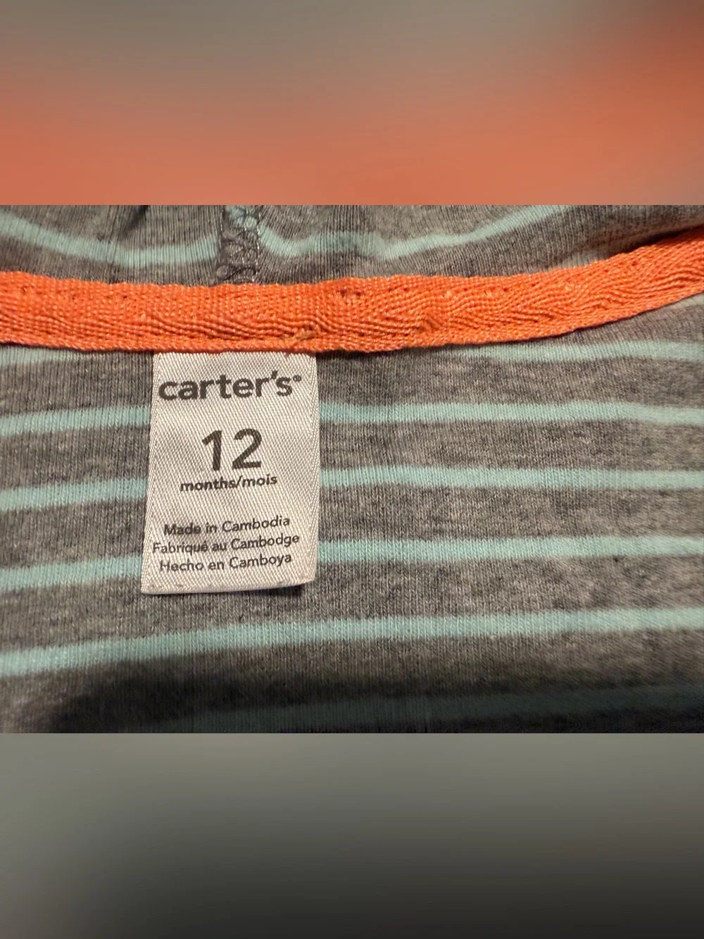 Carter's Zip-Up Sweatshirt